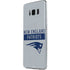 NFL New England Patriots Grey Performance Series Galaxy S8 Skin