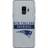 NFL New England Patriots Grey Performance Series Galaxy S9 Skin