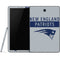 NFL New England Patriots Grey Performance Series Samsung Galaxy Tab Skin