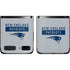 NFL New England Patriots Grey Performance Series Galaxy Z Flip Skin