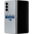 NFL New England Patriots Grey Performance Series Galaxy Z Fold4 5G Skin
