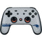 NFL New England Patriots Grey Performance Series Google Stadia Controller Skin