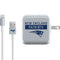 NFL New England Patriots Grey Performance Series iPad Charger (10W USB) Skin