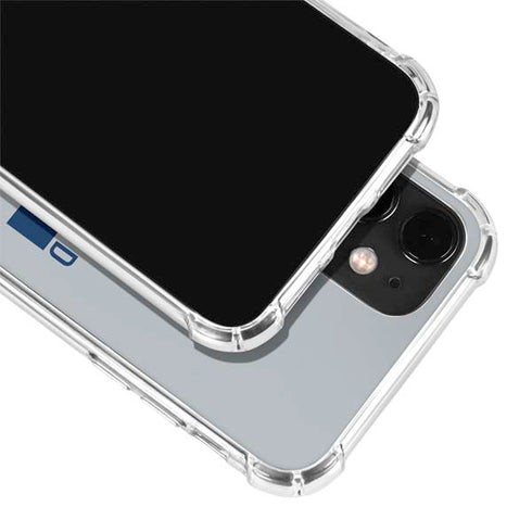 NFL New England Patriots Grey Performance Series iPhone 12 Mini Clear Case