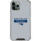 NFL New England Patriots Grey Performance Series iPhone 12 Pro Clear Case