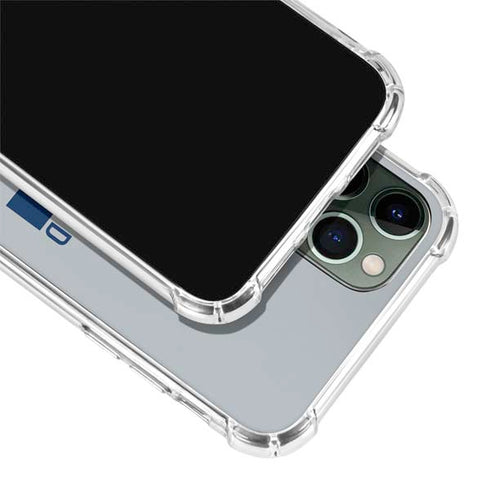 NFL New England Patriots Grey Performance Series iPhone 12 Pro Clear Case