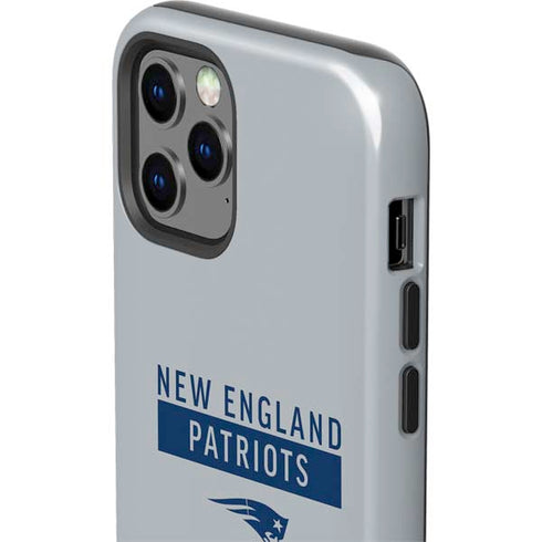 NFL New England Patriots Grey Performance Series iPhone 12 Pro Impact Case