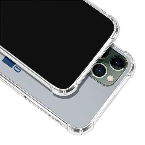 NFL New England Patriots Grey Performance Series iPhone 12 Pro Max Clear Case