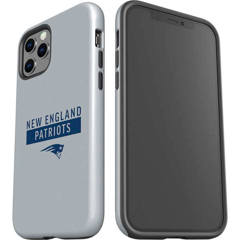 NFL New England Patriots Grey Performance Series iPhone 12 Pro Max Impact Case