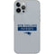 NFL New England Patriots Grey Performance Series iPhone 12 Pro Max Skin
