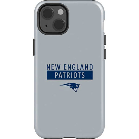 NFL New England Patriots Grey Performance Series iPhone 13 Impact Case