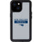 NFL New England Patriots Grey Performance Series iPhone 13 Mini Waterproof Case