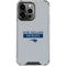 NFL New England Patriots Grey Performance Series iPhone 13 Pro Clear Case