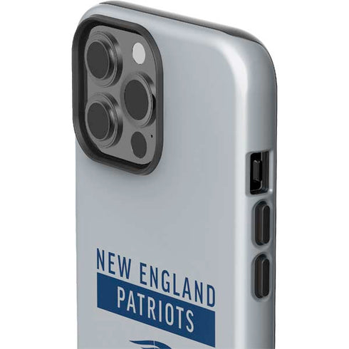 NFL New England Patriots Grey Performance Series iPhone 13 Pro Max Impact Case