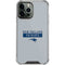 NFL New England Patriots Grey Performance Series iPhone 14 Pro Max Clear Case
