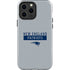 NFL New England Patriots Grey Performance Series iPhone 15 Pro Max Impact Case