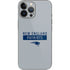 NFL New England Patriots Grey Performance Series iPhone 14 Pro Max Skin