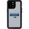 NFL New England Patriots Grey Performance Series iPhone 14 Pro Max Waterproof Case