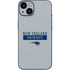 NFL New England Patriots Grey Performance Series iPhone 14 Skin
