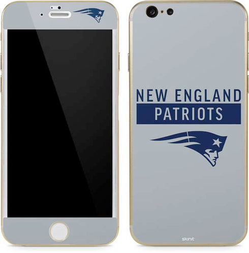 NFL New England Patriots Grey Performance Series iPhone 6/6s Skin