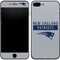 NFL New England Patriots Grey Performance Series iPhone 7 Plus Skin