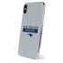 NFL New England Patriots Grey Performance Series iPhone X Skin
