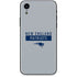 NFL New England Patriots Grey Performance Series iPhone XR Skin