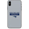 NFL New England Patriots Grey Performance Series iPhone XS Max Skin