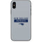 NFL New England Patriots Grey Performance Series iPhone XS Skin