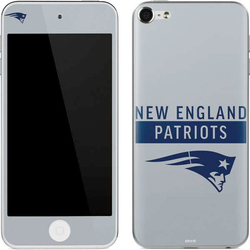 NFL New England Patriots Grey Performance Series Apple iPod Skin