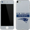 NFL New England Patriots Grey Performance Series Apple iPod Skin