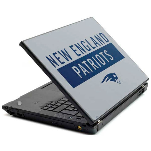 NFL New England Patriots Grey Performance Series Lenovo T420 Skin