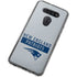 NFL New England Patriots Grey Performance Series LG K51/Q51 Clear Case