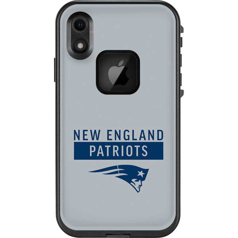 NFL New England Patriots Grey Performance Series LifeProof Fre iPhone Skin