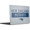 NFL New England Patriots Grey Performance Series MacBook Air 15 in (2023) Skin