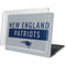 NFL New England Patriots Grey Performance Series MacBook Pro 16in (2019-20) Case plus Skin