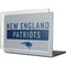 NFL New England Patriots Grey Performance Series MacBook Pro 16in (2021-25) Case plus Skin
