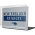 NFL New England Patriots Grey Performance Series MacBook Pro 16in (2021-25) Case plus Skin