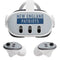 NFL New England Patriots Grey Performance Series Meta Quest 3 Skin