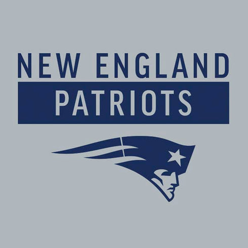 NFL New England Patriots Grey Performance Series Moto E5 Play Skin