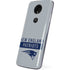 NFL New England Patriots Grey Performance Series Moto E5 Plus Skin