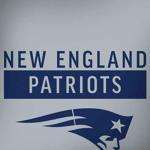NFL New England Patriots Grey Performance Series Moto G6 Skin
