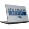 NFL New England Patriots Grey Performance Series MSI GS65 Stealth Laptop Skin