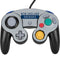 NFL New England Patriots Grey Performance Series Nintendo GameCube Controller Skin