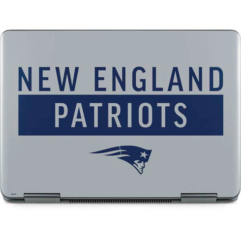 NFL New England Patriots Grey Performance Series Notebook 9 Pro 13in (2017) Skin