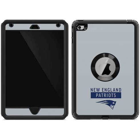 NFL New England Patriots Grey Performance Series Otterbox Defender iPad Skin