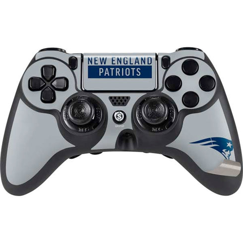 NFL New England Patriots Grey Performance Series PS4/PC SCUF Impact Controller Skin