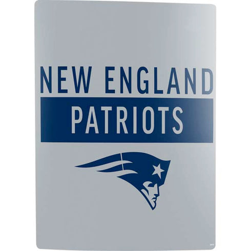 NFL New England Patriots Grey Performance Series PS5 Digital Edition Bundle Skin