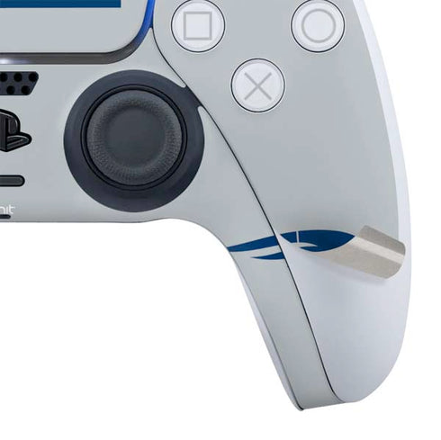 NFL New England Patriots Grey Performance Series PS5 Controller Skin
