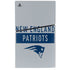 NFL New England Patriots Grey Performance Series PS5 Slim Disk Bundle Skin